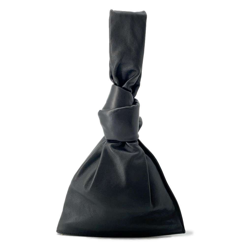 Bottega Veneta Twist Mini Handbag Black